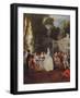 Fetes Venitiennes, c1718, (1938)-Jean-Antoine Watteau-Framed Giclee Print