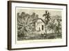 Fetish Banana Trees Near the River Ogowe, Gaboon-null-Framed Giclee Print