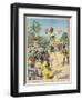 Fetish Dance, Dahomey-Paul Dufresne-Framed Art Print