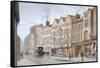 Fetter Lane, City of London, C1875-John Phillipps Emslie-Framed Stretched Canvas