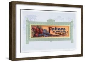 Fetters Flowers-null-Framed Art Print