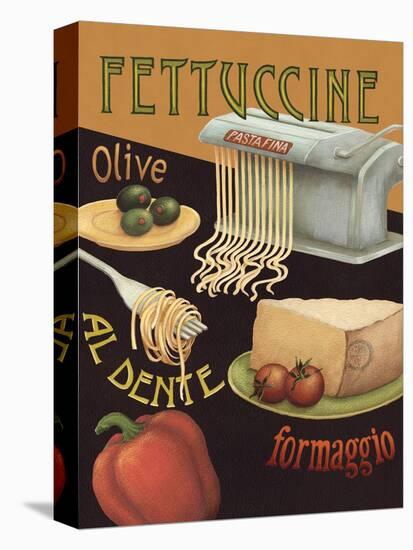 Fettuccine-Daphne Brissonnet-Stretched Canvas