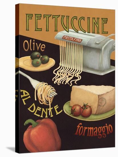 Fettuccine-Daphne Brissonnet-Stretched Canvas