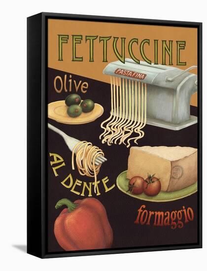 Fettuccine-Daphne Brissonnet-Framed Stretched Canvas