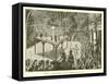 Feu D'Artifice, Tire Place Du Palais-Royal En 1644-null-Framed Stretched Canvas