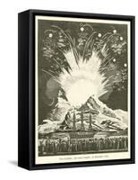 Feu D'Artifice, Tire Sous L'Empire, 16 Decembre 1804-null-Framed Stretched Canvas