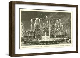 Feu D'Artifice-null-Framed Giclee Print