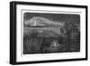 Feu Follet on Lake-null-Framed Art Print