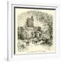 Feudal Castle in the Eleventh Century-null-Framed Giclee Print