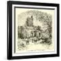 Feudal Castle in the Eleventh Century-null-Framed Giclee Print