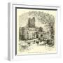 Feudal Castle in the Eleventh Century-null-Framed Giclee Print
