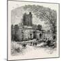 Feudal Castle in the Eleventh Century-null-Mounted Giclee Print