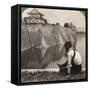 Feudal Castle of the Proud Shoguns, Osaka, Japan, 1904-Underwood & Underwood-Framed Stretched Canvas