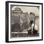 Feudal Castle of the Proud Shoguns, Osaka, Japan, 1904-Underwood & Underwood-Framed Photographic Print