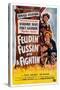 Feudin', Fussin' and A-Fightin', from Bottom: Donald O'Connor, Percy Kilbride, Marjorie Main, 1948-null-Stretched Canvas