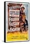 Feudin', Fussin' and A-Fightin', from Bottom: Donald O'Connor, Percy Kilbride, Marjorie Main, 1948-null-Framed Stretched Canvas