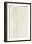 Feuille d'étude d'académie d'enfant-Gustave Moreau-Framed Giclee Print