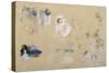 Feuilles d'études: étude de baigneuses-Pierre-Auguste Renoir-Stretched Canvas