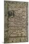 Feuillet d'un Antiphonaire : initiale D avec figuration de la Pentecôte-null-Mounted Giclee Print