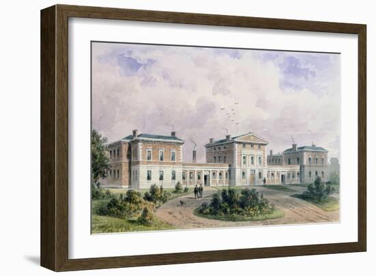 Fever Hospital, Liverpool Road, 1849-Thomas Hosmer Shepherd-Framed Giclee Print