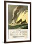 Few Careless Words May End in This-Norman Wilkinson-Framed Art Print