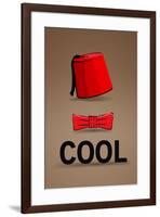 Fez and Bowtie Cool-null-Framed Art Print