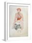Fez Vendor, 1834-Eugene Delacroix-Framed Premium Giclee Print