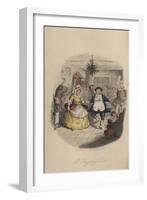 Fezziwig's Ball - a Christmas Carol, 1843-John Leech-Framed Giclee Print