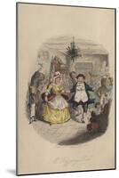 Fezziwig's Ball - a Christmas Carol, 1843-John Leech-Mounted Giclee Print