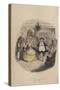 Fezziwig's Ball - a Christmas Carol, 1843-John Leech-Stretched Canvas