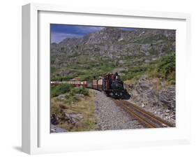 Ffestiniog Railway at Tanygrisiau-Nigel Blythe-Framed Photographic Print