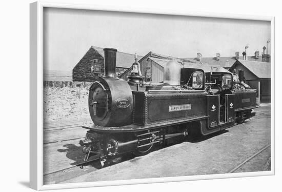 Ffestiniog Railway Steam Locomotive No 8 'James Spooner, 1872-null-Framed Photographic Print