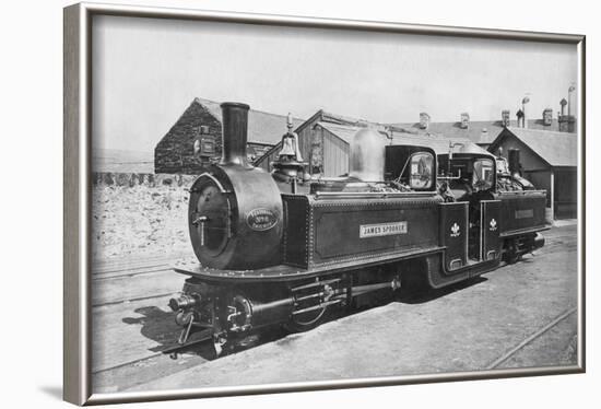 Ffestiniog Railway Steam Locomotive No 8 'James Spooner, 1872-null-Framed Photographic Print