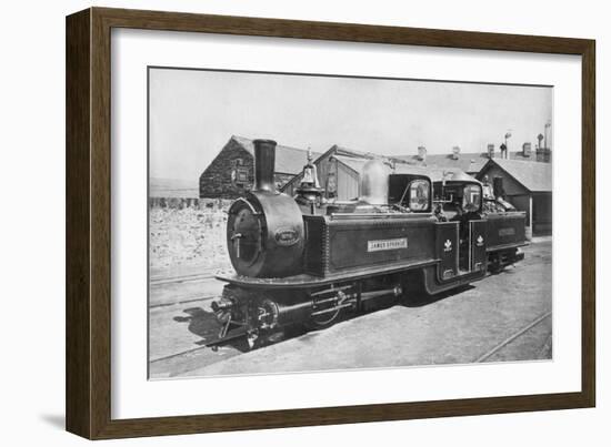 Ffestiniog Railway Steam Locomotive No 8 'James Spooner, 1872-null-Framed Photographic Print