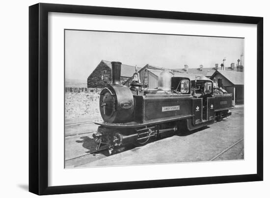 Ffestiniog Railway Steam Locomotive No 8 'James Spooner, 1872-null-Framed Photographic Print