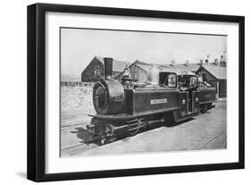 Ffestiniog Railway Steam Locomotive No 8 'James Spooner, 1872-null-Framed Photographic Print