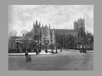 Westminster Abbey, London, c1900-FGO Stuart-Photographic Print