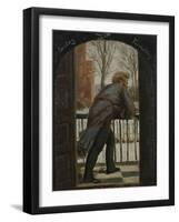 FH Pinx, 1872 oil on board-Fritz Thaulow-Framed Giclee Print