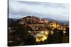 Fianarantsoa Haute Ville in the evening, central area, Madagascar, Africa-Christian Kober-Stretched Canvas