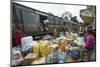 Fianarantsoa to Manakara FCE train, cargo being unloaded, eastern area, Madagascar, Africa-Christian Kober-Mounted Photographic Print