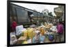 Fianarantsoa to Manakara FCE train, cargo being unloaded, eastern area, Madagascar, Africa-Christian Kober-Framed Photographic Print