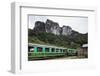 Fianarantsoa to Manakara FCE train, eastern area, Madagascar, Africa-Christian Kober-Framed Photographic Print