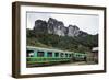 Fianarantsoa to Manakara FCE train, eastern area, Madagascar, Africa-Christian Kober-Framed Photographic Print