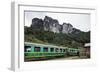 Fianarantsoa to Manakara FCE train, eastern area, Madagascar, Africa-Christian Kober-Framed Photographic Print