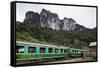 Fianarantsoa to Manakara FCE train, eastern area, Madagascar, Africa-Christian Kober-Framed Stretched Canvas