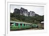 Fianarantsoa to Manakara FCE train, eastern area, Madagascar, Africa-Christian Kober-Framed Photographic Print