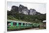 Fianarantsoa to Manakara FCE train, eastern area, Madagascar, Africa-Christian Kober-Framed Photographic Print