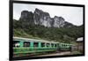 Fianarantsoa to Manakara FCE train, eastern area, Madagascar, Africa-Christian Kober-Framed Photographic Print