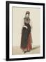 Fiancée du Canton de Fribourg, en Suisse-null-Framed Giclee Print