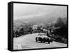 Fiat 1100S Berlinetta Competing in the Mille Miglia, Italy, 1947-null-Framed Stretched Canvas